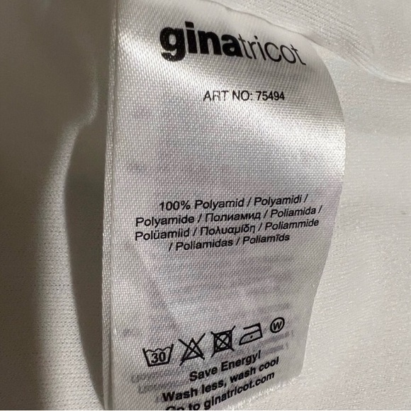 Crochet Lace Upscale White Dress - Picture 3 of 3